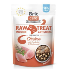 Ласощі Brit Raw Treat Freeze-dried Indoor and Antistress д/домашніх котів д/заспокоєння курка 40 г