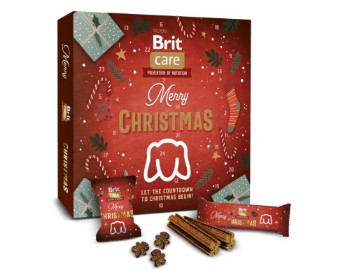 Набір Brit Care Advent Calendar для собак ласощі 24 шт
