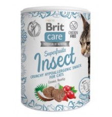 Ласощі Brit Care Superfruits Snack Insect д/котів хрусткі комахи 100 г