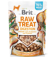 Ласощі для собак Brit Raw Treat freeze-dried Digestion для травлення, курка, 40 г