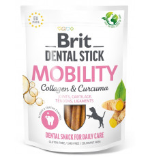 Ласощі для собак Brit Dental Stick Mobility для мобільності суглобів, колаген та куркума, 7 шт, 251 г