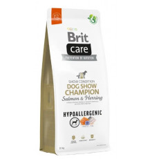 Сухий корм для виставкових собак усіх порід Brit Care Dog Show Champion 12 кг (лосось та оселедець)