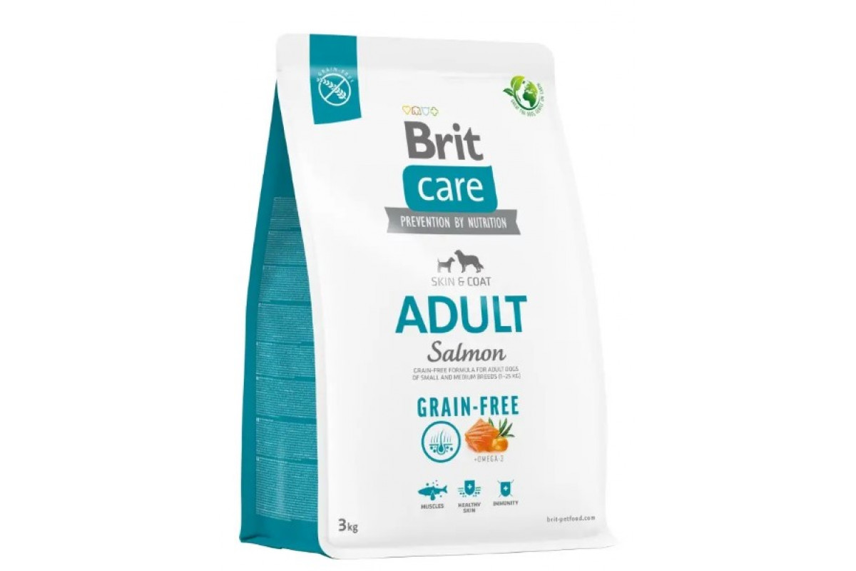 Сухий корм для собак малих і середніх порід Brit Care Dog Grain-free ...