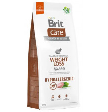Сухий корм для собак із зайвою вагою Brit Care Dog Hypoallergenic Weight Loss (кролик) 12 кг