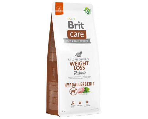 Сухий корм для собак із зайвою вагою Brit Care Dog Hypoallergenic Weight Loss (кролик) 12 кг Сухий корм для собак із зайвою вагою Brit Care Dog Hypoallergenic Weight Loss (кролик) 12 кг