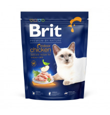 Сухий корм для кішок, що мешкають у приміщенні Brit Premium by Nature Cat Indoor з куркою 1.5 кг