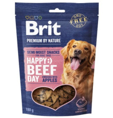 Ласощі Brit Premium Semi-moist Snacks Beef with Apples напіввологі д/cобак з яловичиною і яблуками 180 г