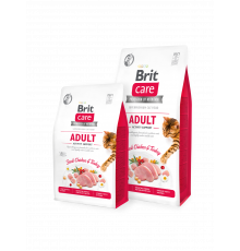 Сухий беззерновий корм для активних котів Brit Care Cat Grain-Free ADULT ACTIVITY SUPPORT 2 кг (курка та індичка)