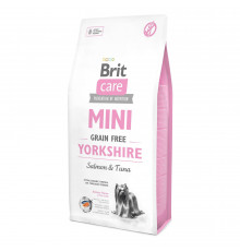 Сухий корм для йоркширських тер'єрів Brit Care Mini GF Yorkshire 7 кг (лосось та тунець)
