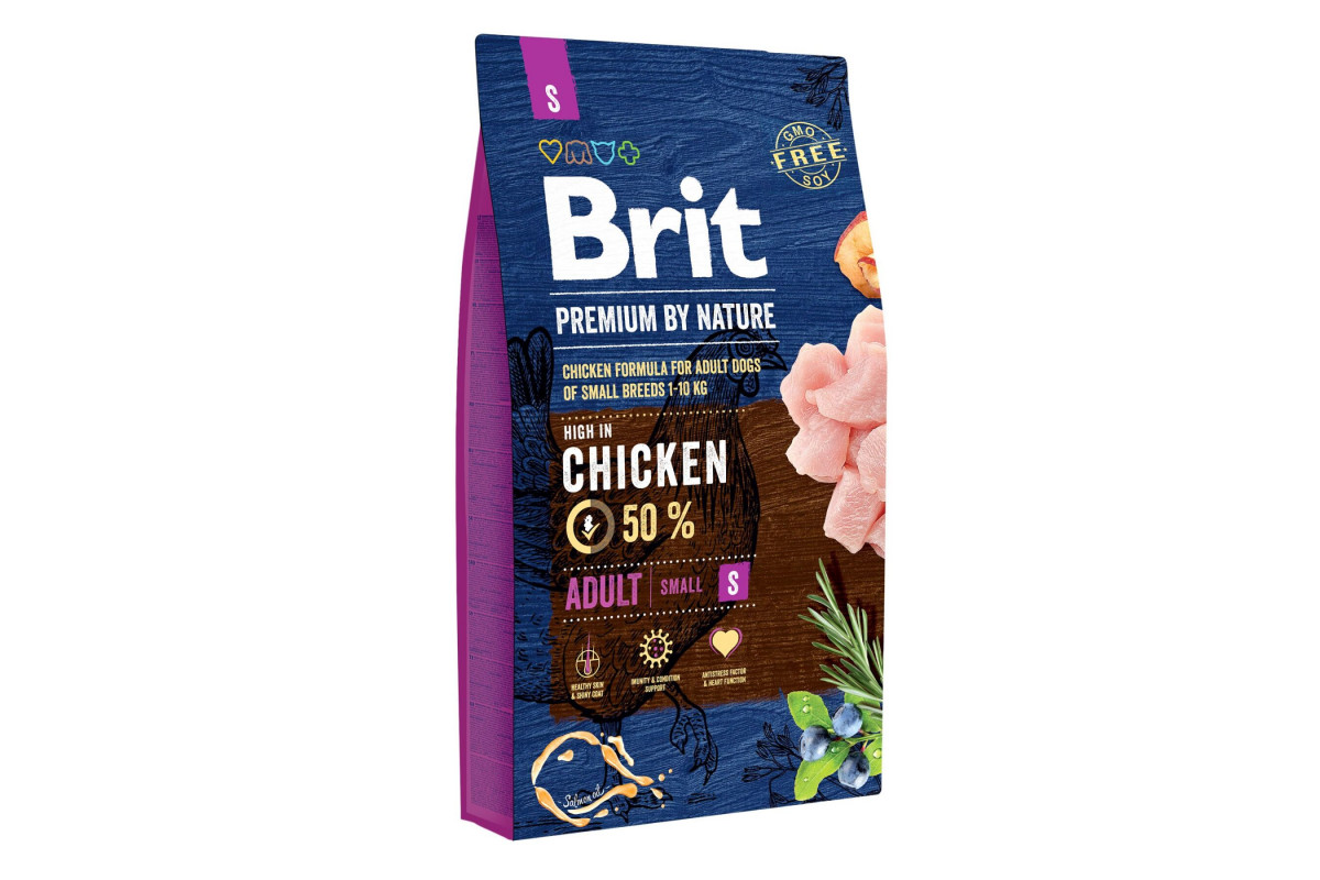Сухий корм для дорослих собак дрібних порід (вагою до 10 кг) Brit ...