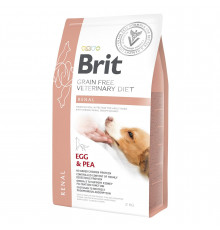 Сухий корм для собак при захворюваннях нирок Brit GF Veterinary Diet Renal 2 кг (яйце)