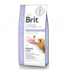 Сухий корм для собак, при захворюваннях шлунково-кишкового тракту Brit GF Veterinary Diet Gastrointestinal 12 кг (оселедець)