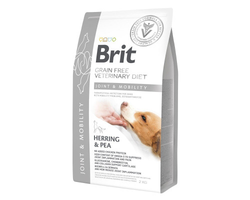 Сухий корм для собак, при захворюваннях суглобів Brit GF Veterinary Diet Joint & Mobility 2 кг (оселедець) Сухий корм для собак, при захворюваннях суглобів Brit GF Veterinary Diet Joint & Mobility 2 кг (оселедець)