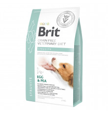 Сухий корм для собак при захворюваннях сечовивідних шляхів Brit GF Veterinary Diet Struvite 2 кг (яйце)
