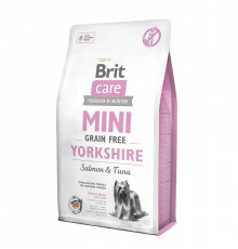 Сухий корм для йоркширських тер'єрів Brit Care Mini GF Yorkshire 2 кг (лосось та тунець)
