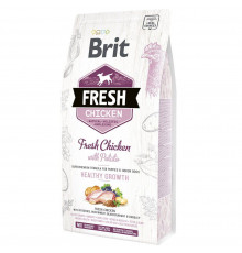 Сухий корм для цуценят всіх порід Brit Fresh Chicken with Potato 2,5 кг (курка)