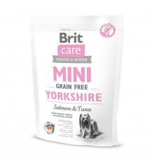 Сухий корм для йоркширських тер'єрів Brit Care Mini GF Yorkshire 400 г (лосось та тунець)