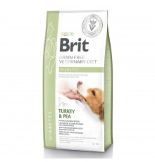 Сухий корм для собак, при цукровому діабеті Brit GF Veterinary Diet Diabetes 12 кг (індичка)