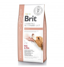 Сухий корм для собак при захворюваннях нирок Brit GF Veterinary Diet Renal 12 кг (яйце)