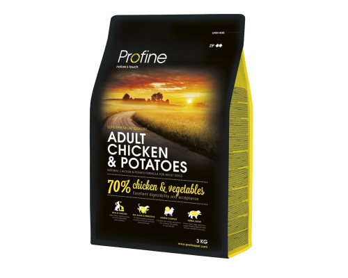 Сухий корм для дорослих собак усіх порід Profine Adult Chicken 3 кг ...