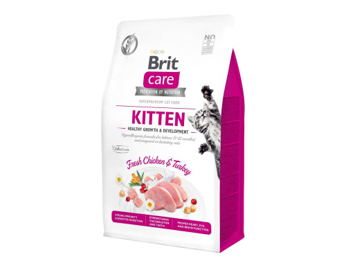 Brit Care для кошенят Kitten (курка та індичка) 400 г Brit Care для кошенят Kitten (курка та індичка) 400 г