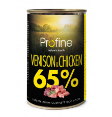 Вологий корм консерви для собак Profine Venison 400 г (оленіна)