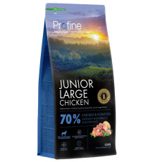 Корм сухий Profine Junior Large Chicken and Potatoes для цуценят та юніорів великих порід, з куркою та картоплею, 12 кг