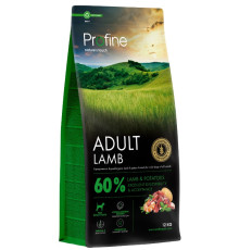 Корм сухий Profine Lamb and Potatoes для дорослих собак всіх порід, з ягнятиною та картоплею, 12 кг