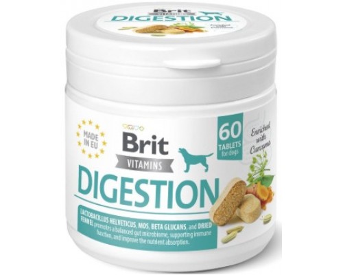 Вітаміни Brit Vitamins Digestion для собак для травлення 60 таблеток