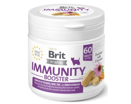 Вітаміни Brit Vitamins Immunity Booster для собак для імунітету 60 таблеток